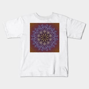 Blue Willow Sunrise Kids T-Shirt